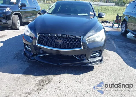 2014 Infiniti Q50 Premium from USA, damaged, VIN JN1BV7AR8EM683875